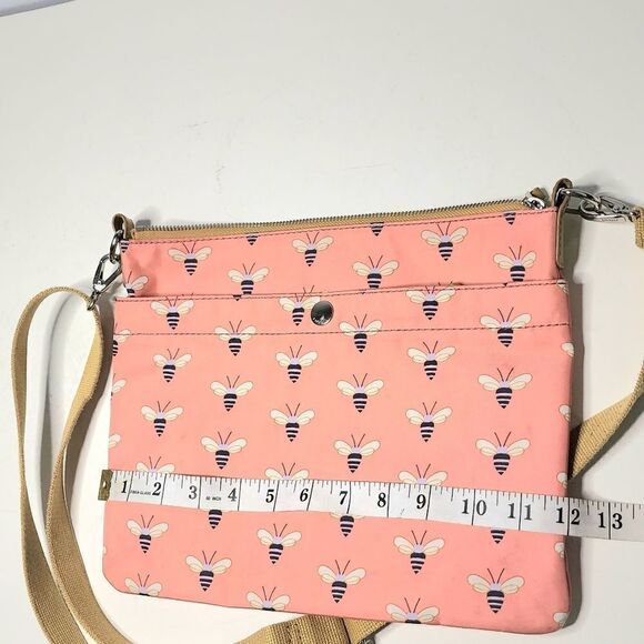 Fossil bumble bee adjustable crossbody handbag purse - Picture 6 of 8